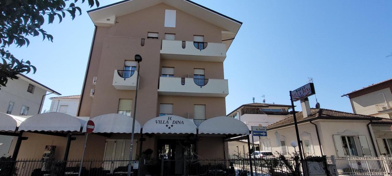 Hotel Villa Dina Ріміні Екстер'єр фото
